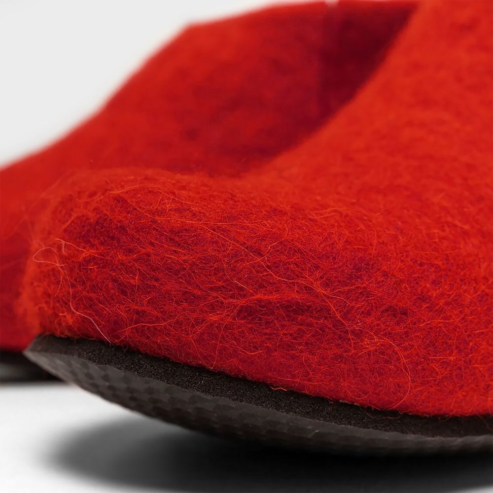 Домашние валенки Wild, красные — изображение 2