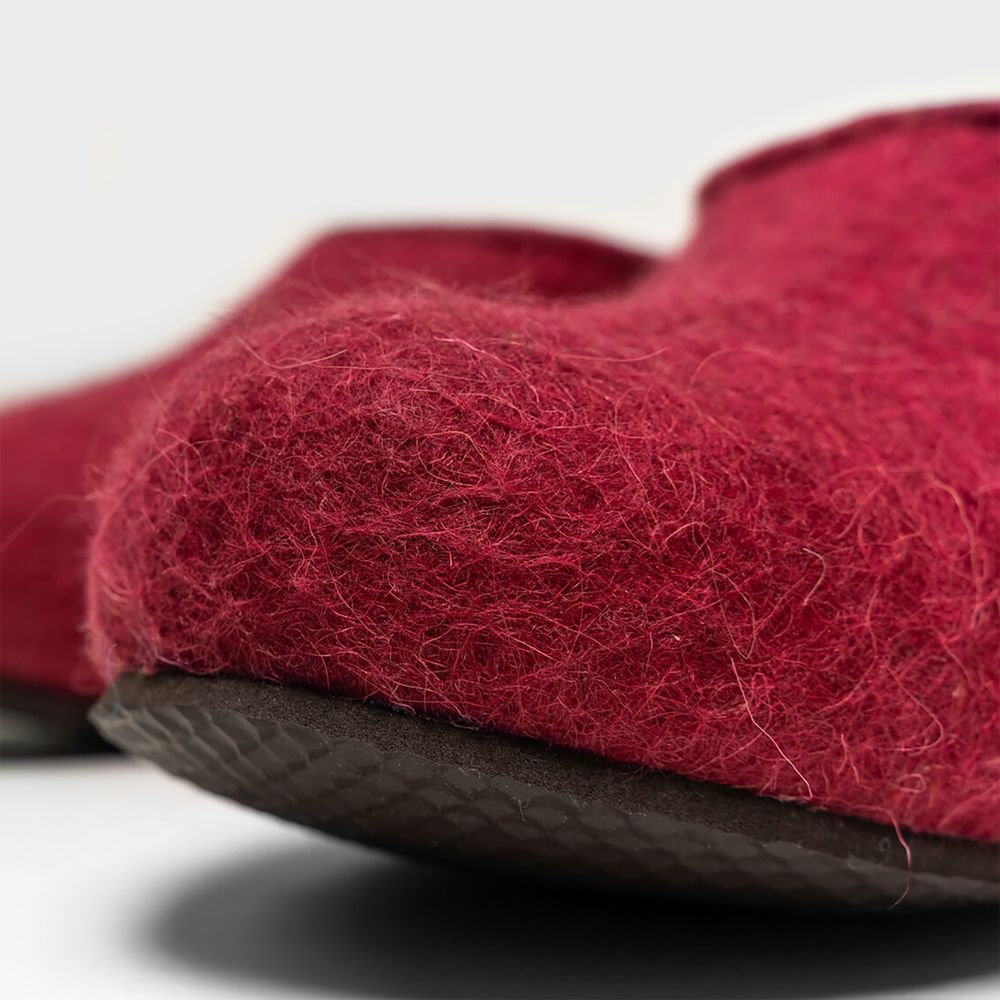 Домашние валенки Wild, розовые (вереск) — изображение 2