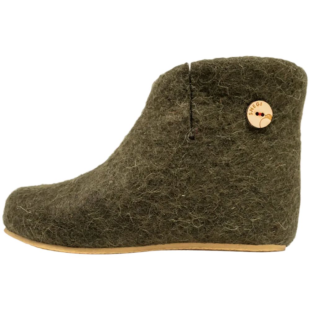 Домашние валенки Wild, зеленые (олива) — изображение 3