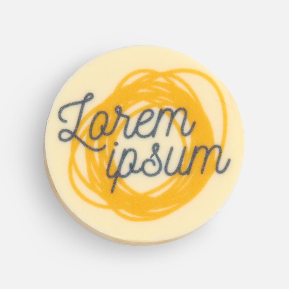 Печенье Dream White в белом шоколаде, круг — изображение 2