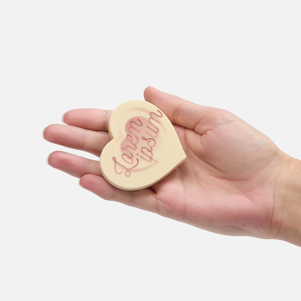 Печенье Dream White в белом шоколаде, сердце — изображение 9