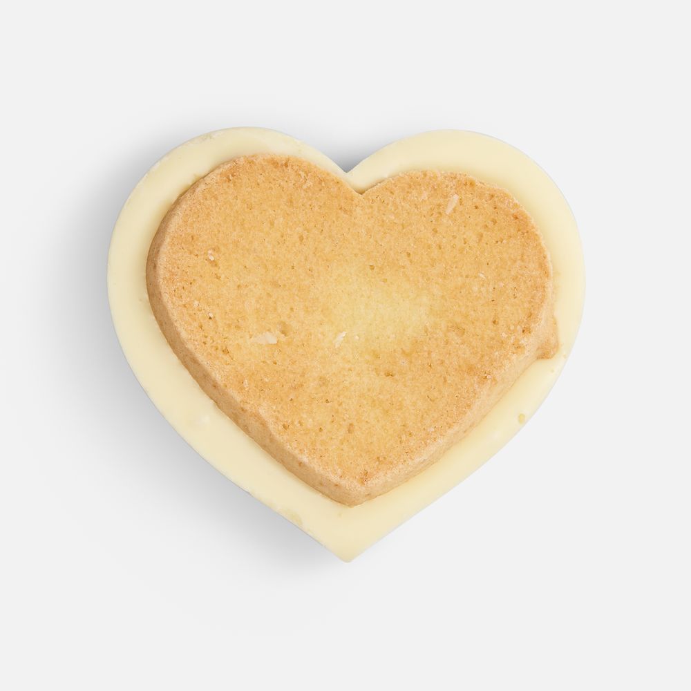 Печенье Dream White в белом шоколаде, сердце — изображение 8