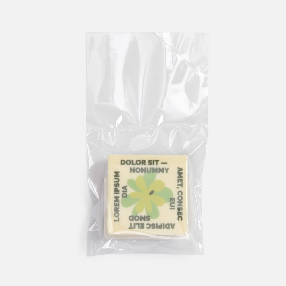 Печенье Dream White в белом шоколаде, квадрат — изображение 12