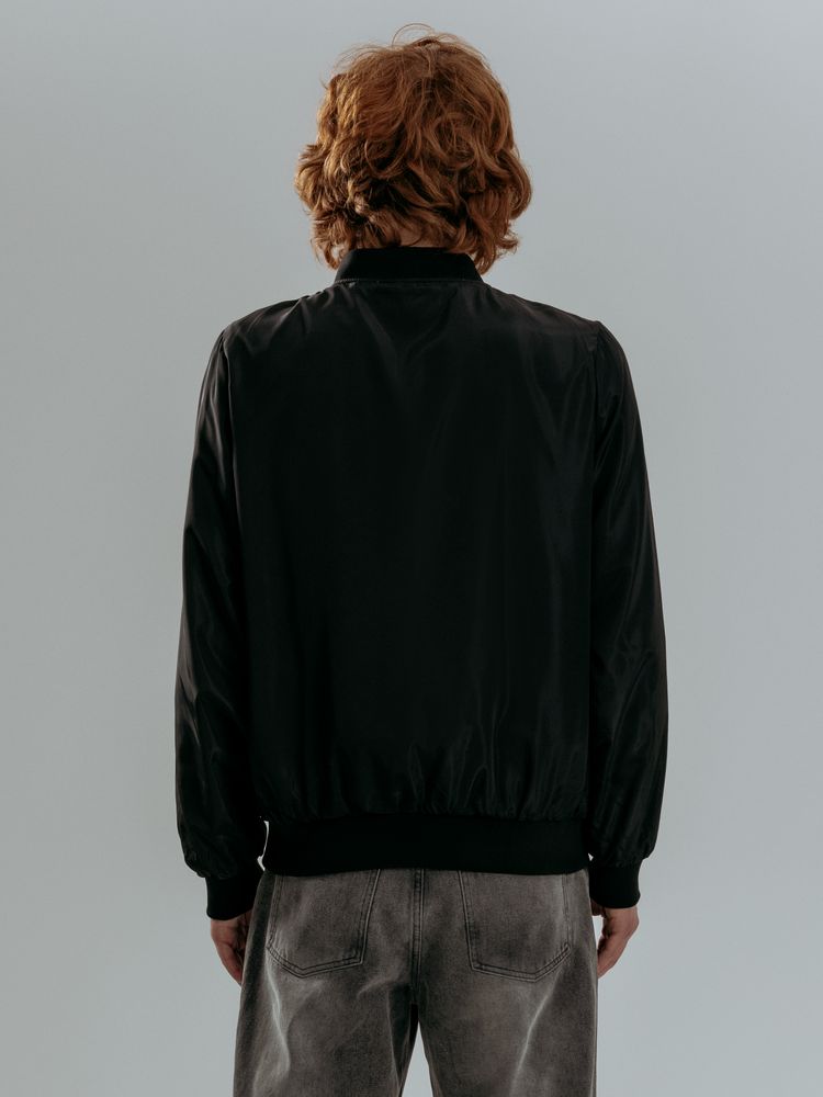 Бомбер Wigton, черный — изображение 16