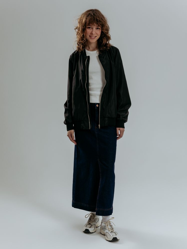 Бомбер Wigton, черный — изображение 9