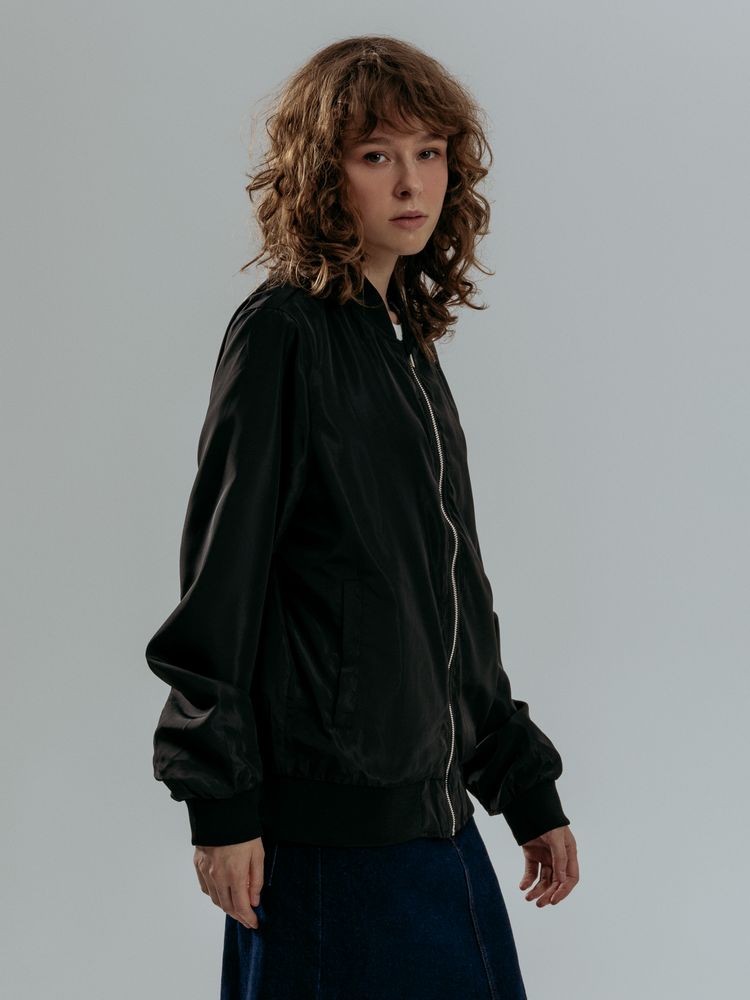 Бомбер Wigton, черный — изображение 10