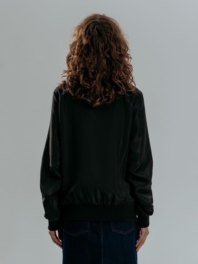 Бомбер Wigton, черный — изображение 11