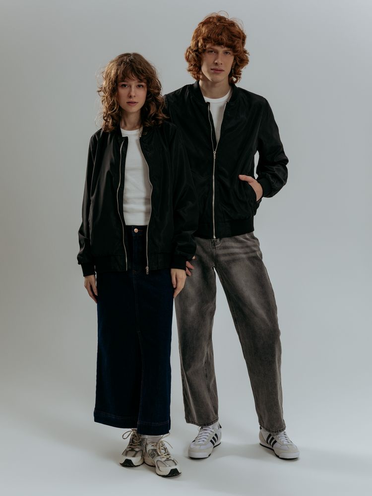 Бомбер Wigton, черный — изображение 17