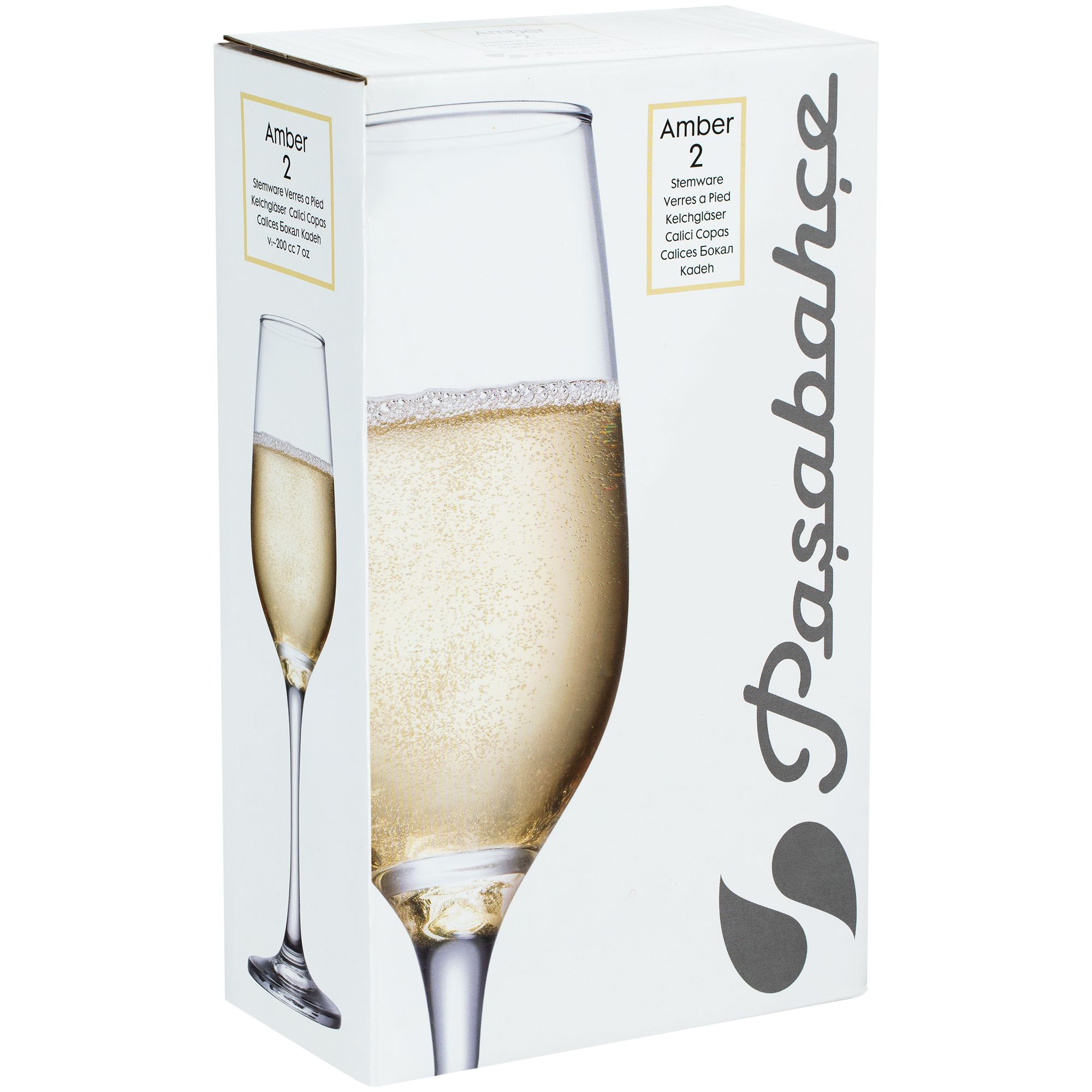 Набор из 2 бокалов для шампанского Amber — изображение 4