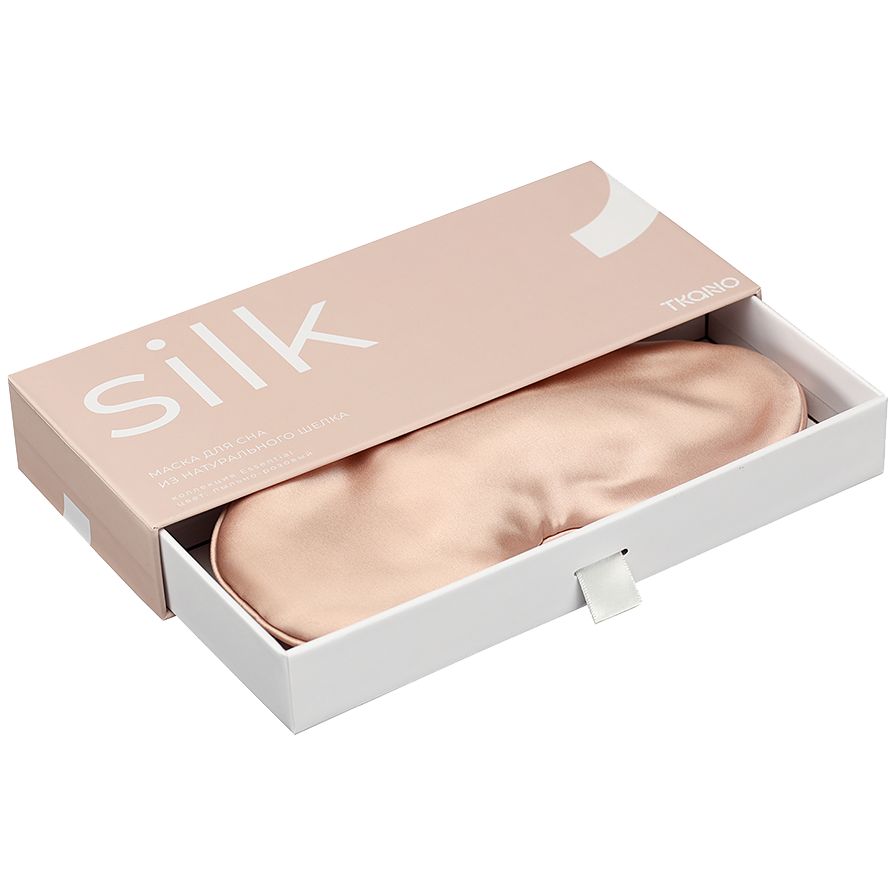 Маска для сна Essential, розовая (пыльная роза) — изображение 2