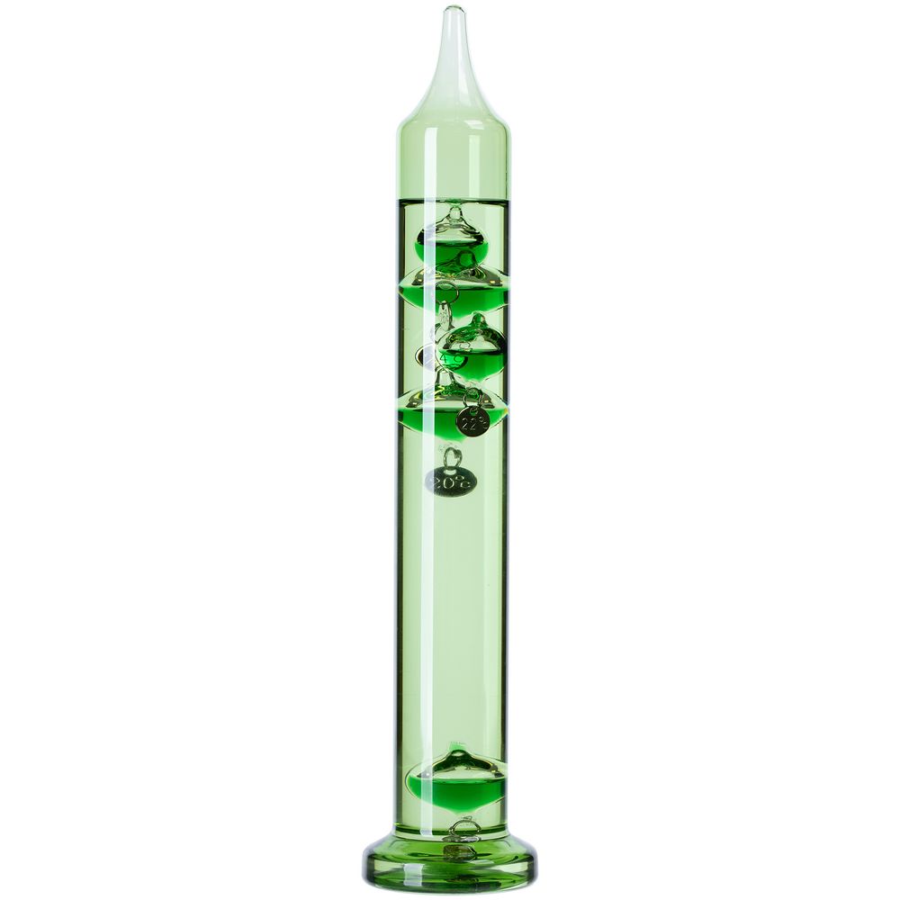 Термометр стеклянный «Галилео», зеленый — изображение 2