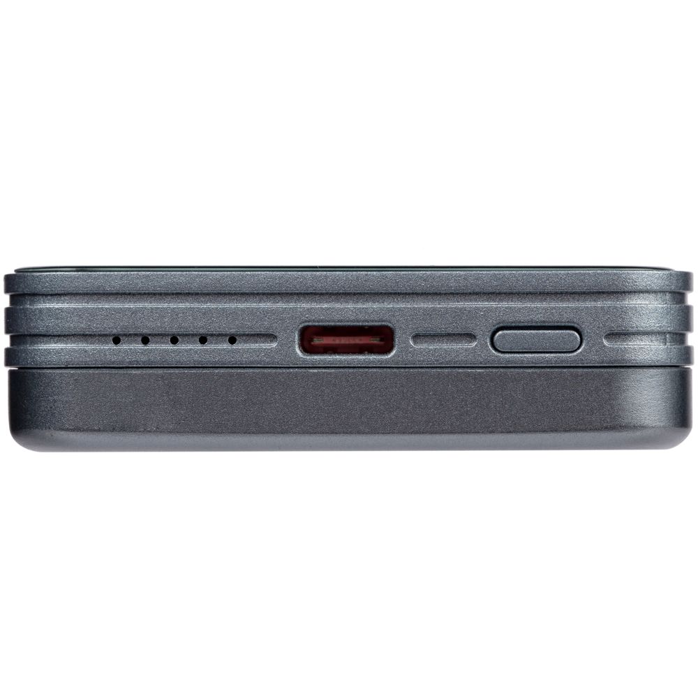 Магнитный беспроводной аккумулятор Cooper Ergo 5000 мАч, темно-серый — изображение 7