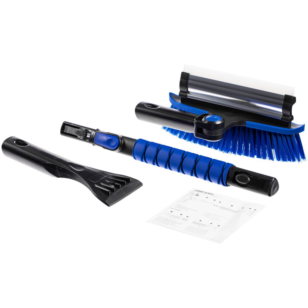 Автомобильная мультифункциональная щетка Severus Scrape, синяя — изображение 5
