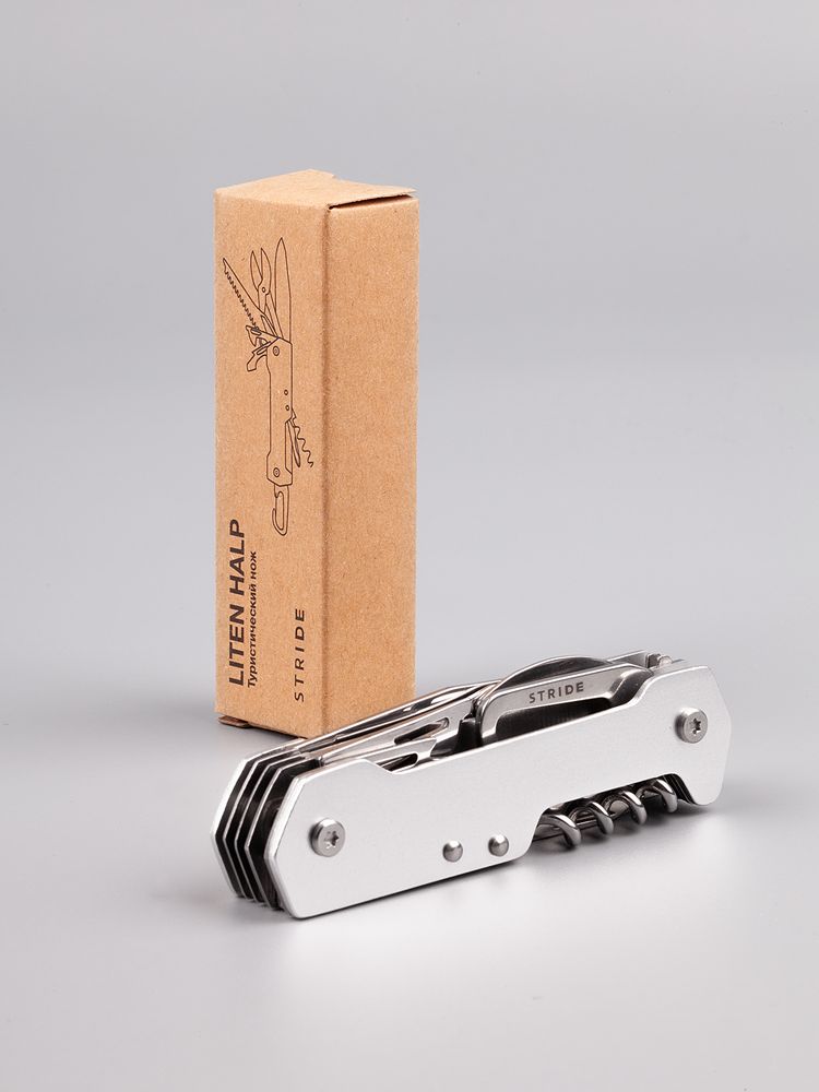 Туристический нож Liten Halp, серебристый — изображение 9