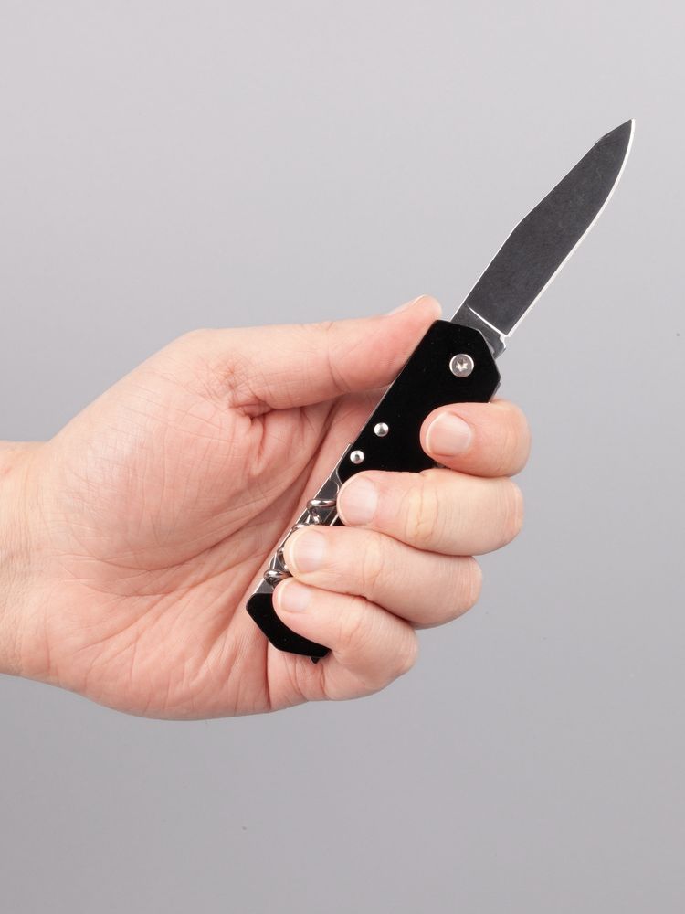 Туристический нож Liten Halp, черный — изображение 7