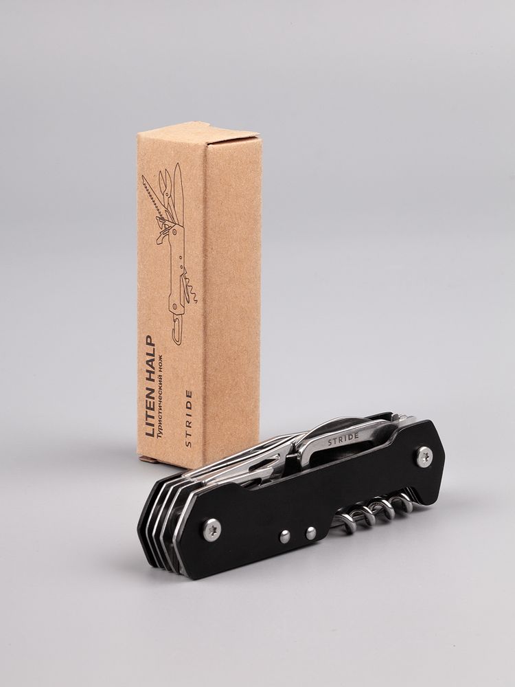 Туристический нож Liten Halp, черный — изображение 9