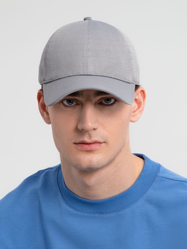 Бейсболка Dogoni, серая — изображение 5