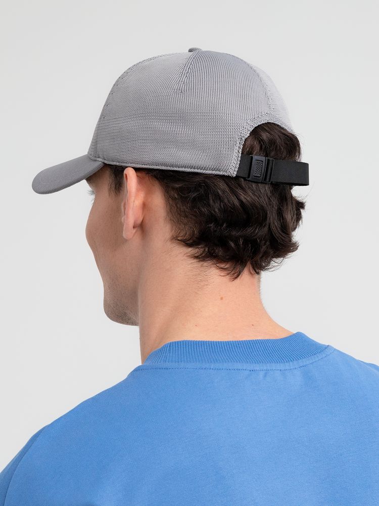 Бейсболка Dogoni, серая — изображение 6