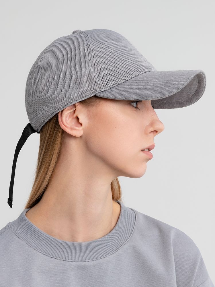 Бейсболка Dogoni, серая — изображение 7