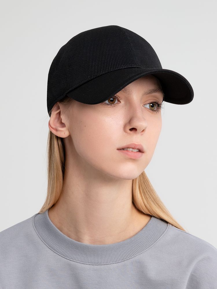 Бейсболка Dogoni, черная — изображение 5