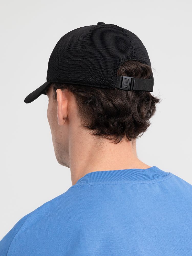 Бейсболка Dogoni, черная — изображение 8