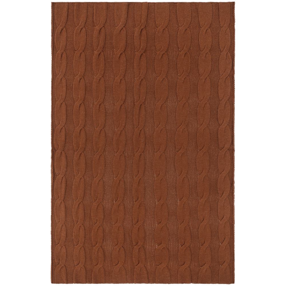 Плед Snefald, коричневый (темное золото) — изображение 3