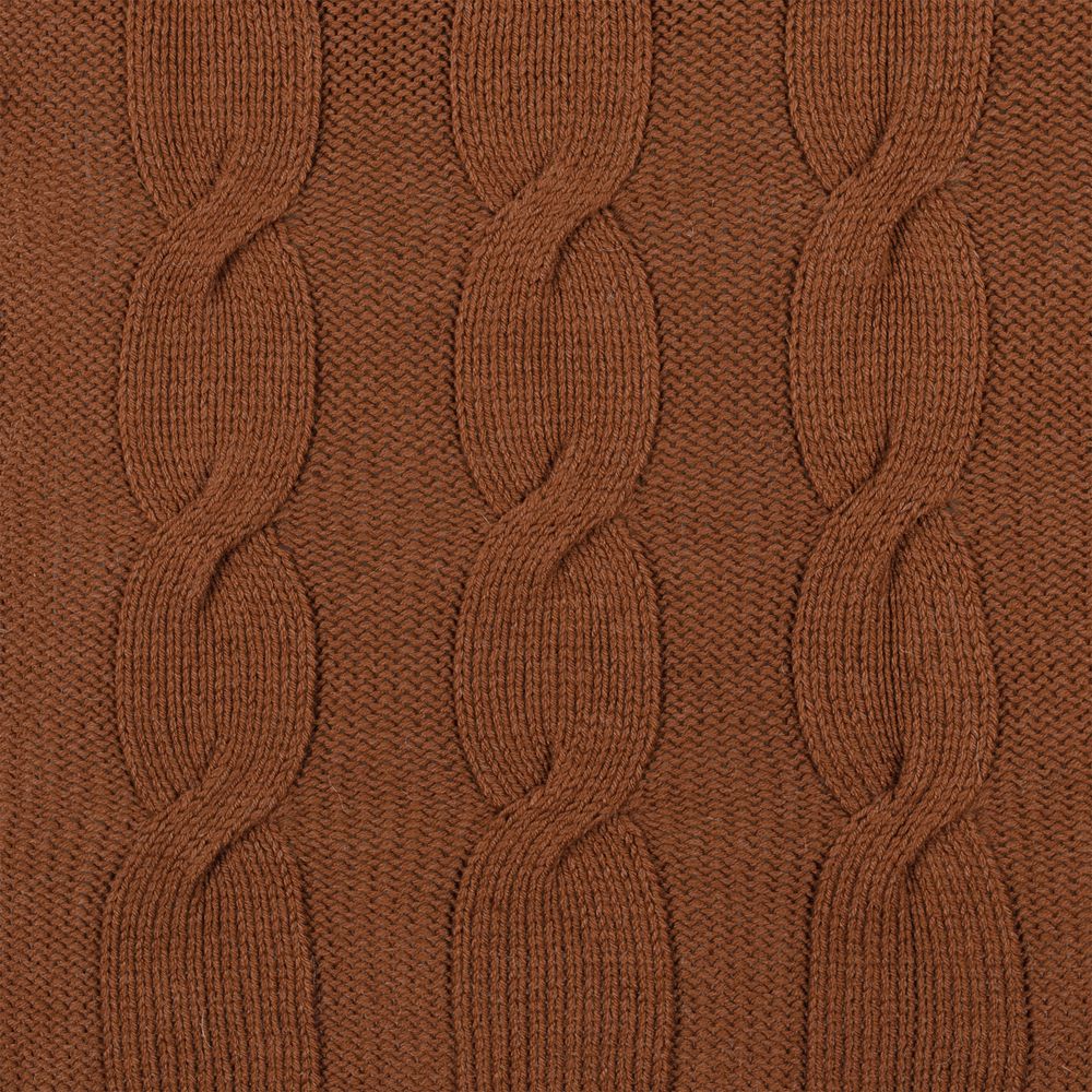 Плед Snefald, коричневый (темное золото) — изображение 4