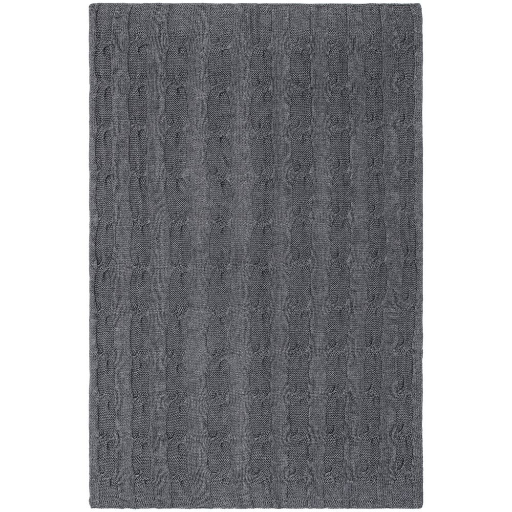 Плед Snefald, серый (маренго меланж) — изображение 5