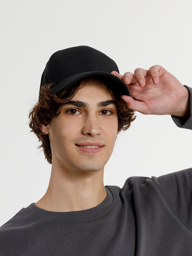 Бейсболка Cityscape, черная — изображение 6