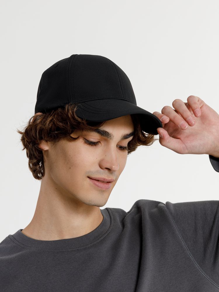 Бейсболка Cityscape, черная — изображение 8