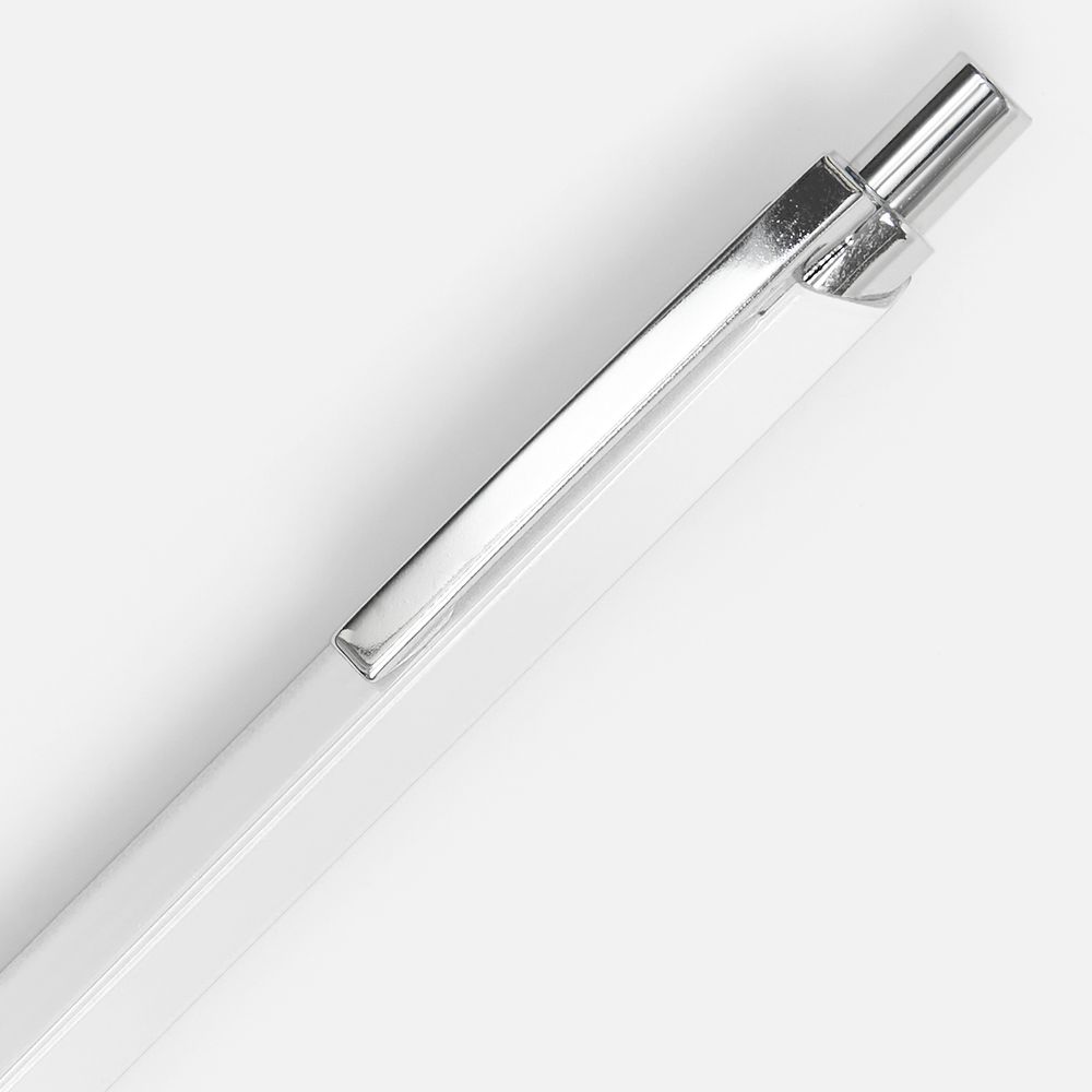 Ручка шариковая Alumno, белая — изображение 3