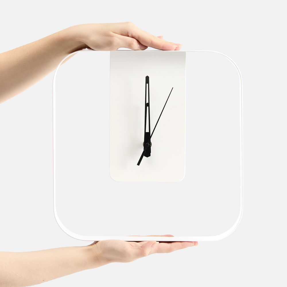 Часы Brevity, белые — изображение 5