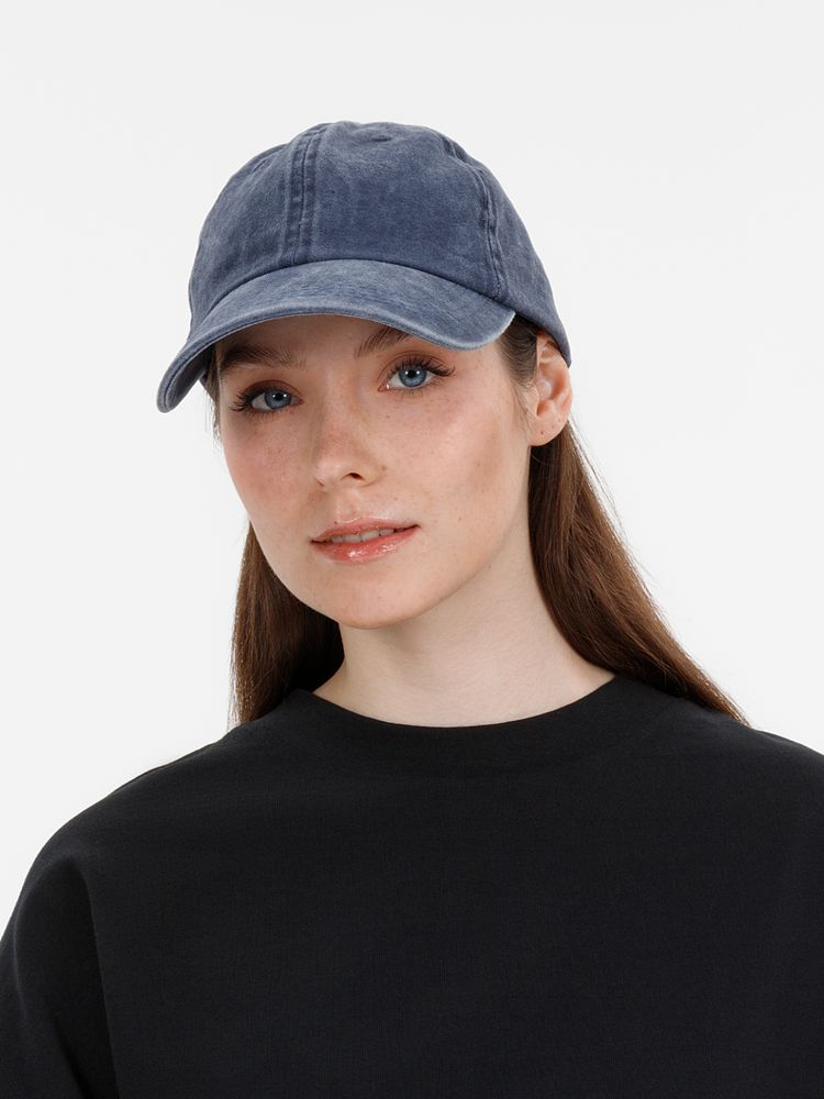 Бейсболка Berwi, темно-синяя — изображение 8