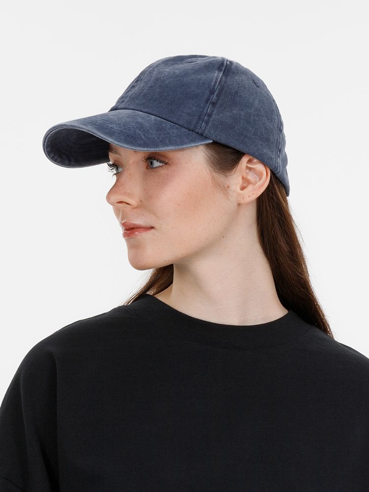 Бейсболка Berwi, темно-синяя — изображение 9