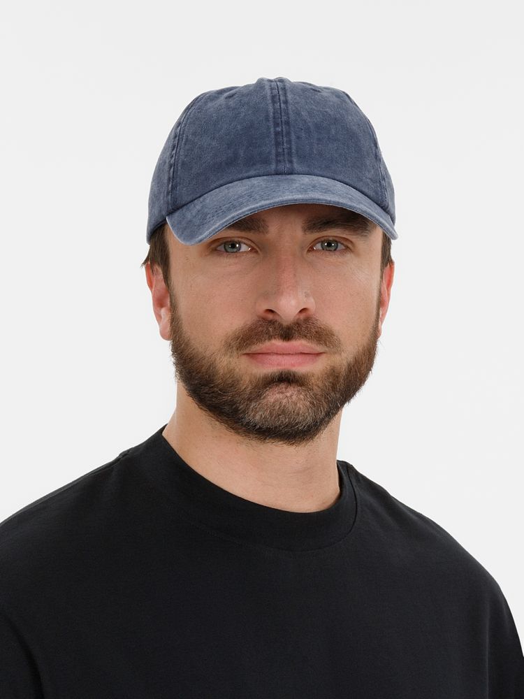 Бейсболка Berwi, темно-синяя — изображение 5