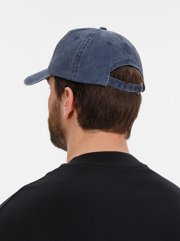 Бейсболка Berwi, темно-синяя — изображение 7