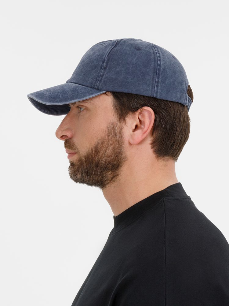 Бейсболка Berwi, темно-синяя — изображение 6