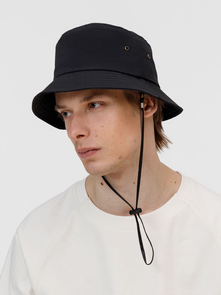 Панама Pana Vista, черная — изображение 8