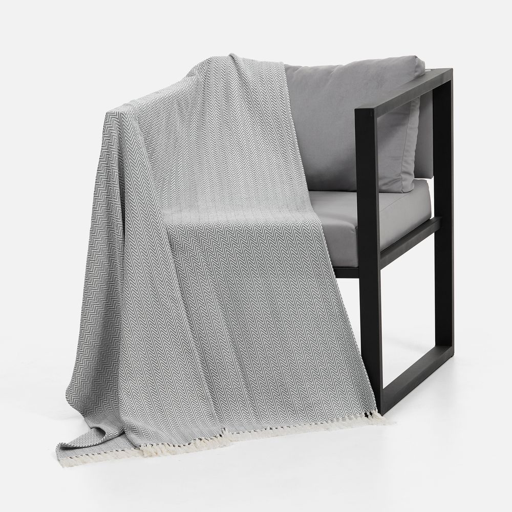 Плед Landour, серый — изображение 5