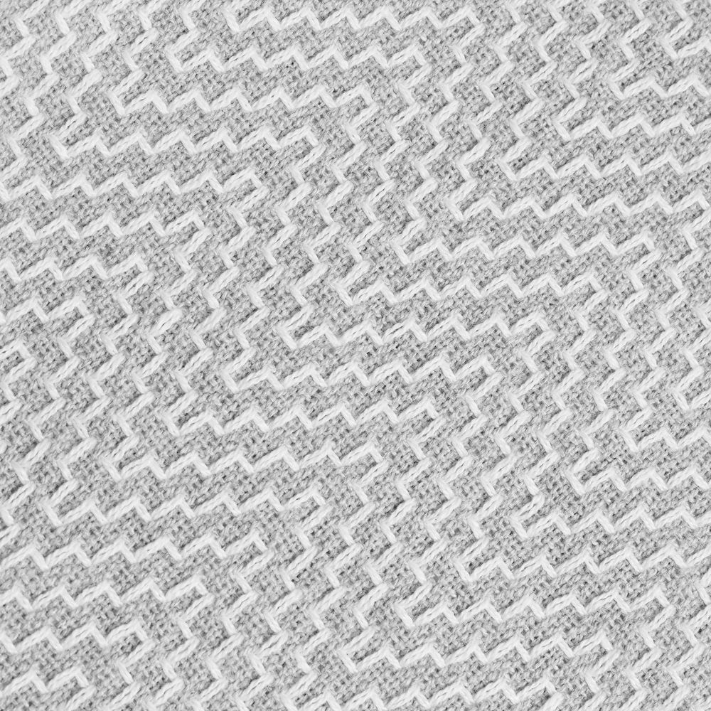 Плед Saltoro, светло-серый — изображение 4