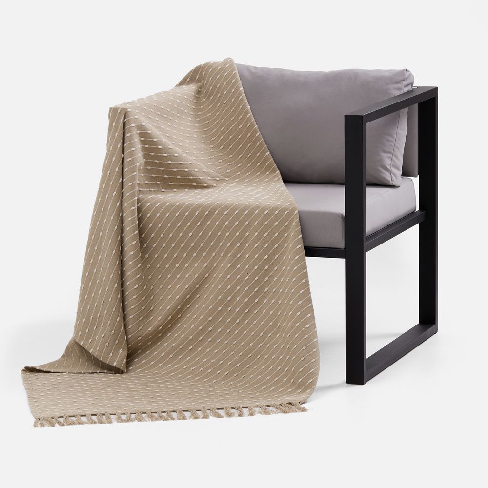 Плед Shimla, бежевый — изображение 5