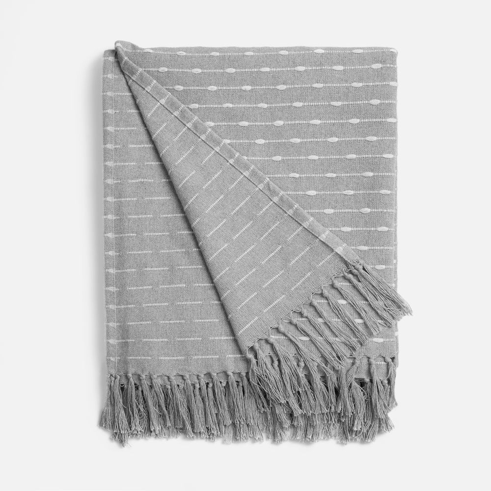 Плед Shimla, серый — изображение 3