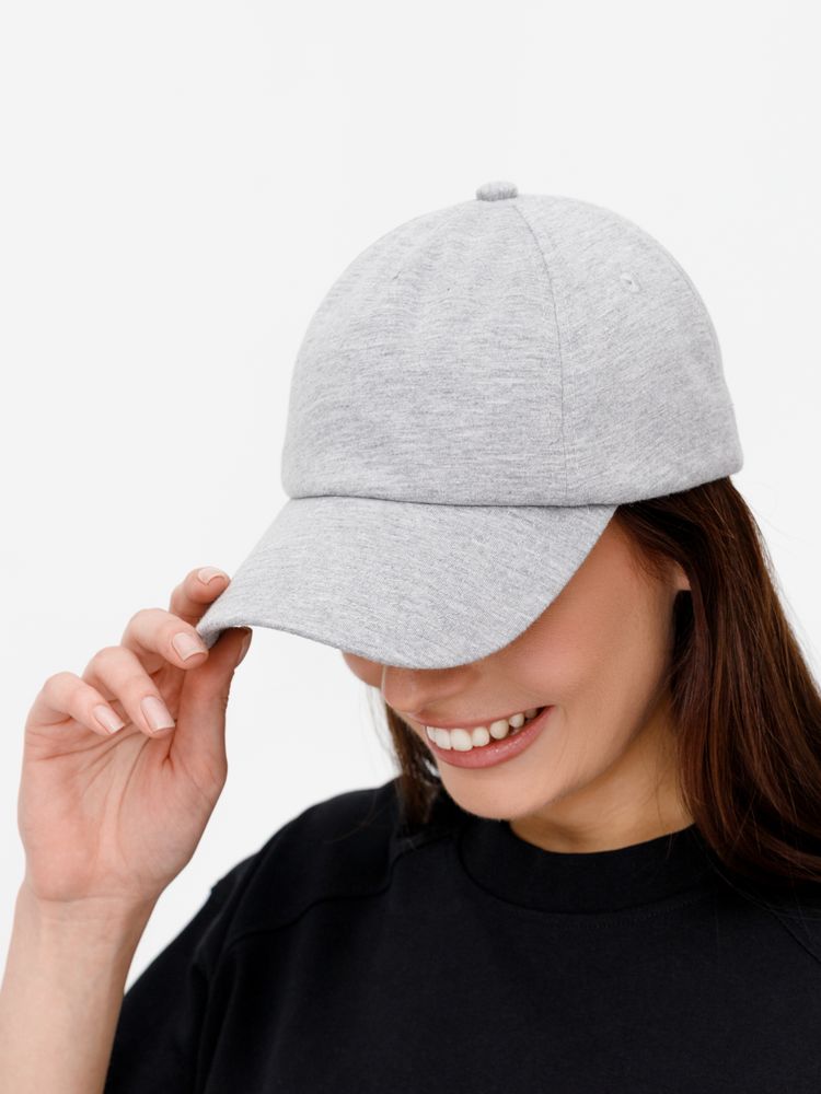 Бейсболка Shade Up, серый меланж — изображение 8