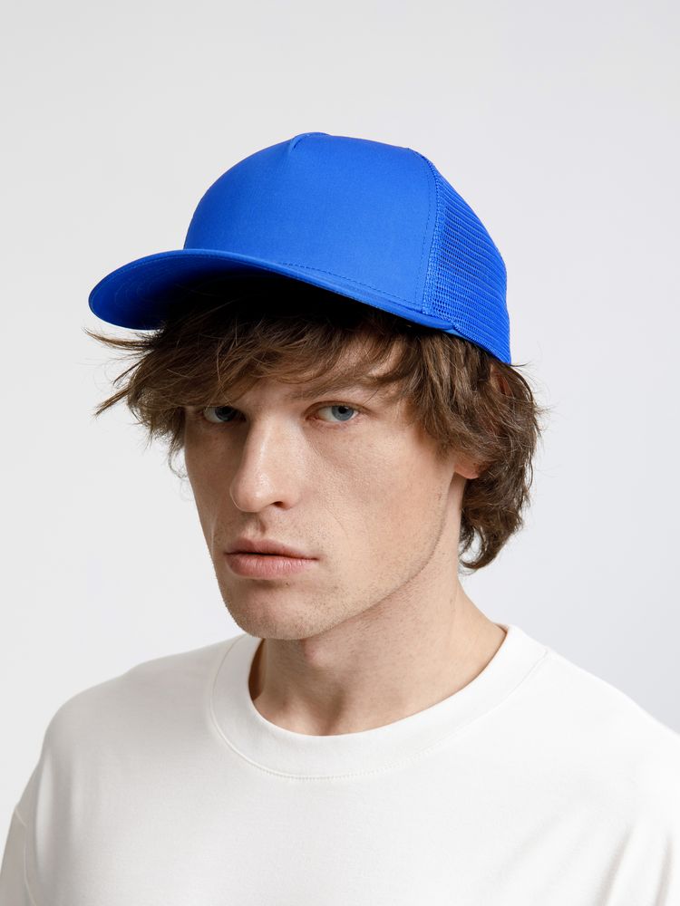 Бейсболка Seguro Air, ярко-синяя — изображение 11