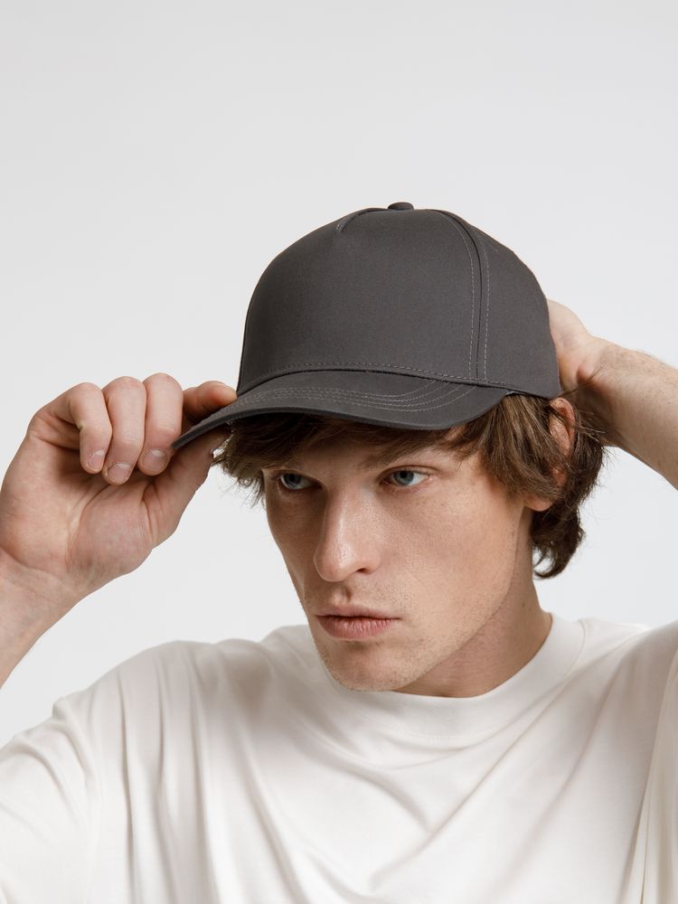 Бейсболка Seguro, серая — изображение 14