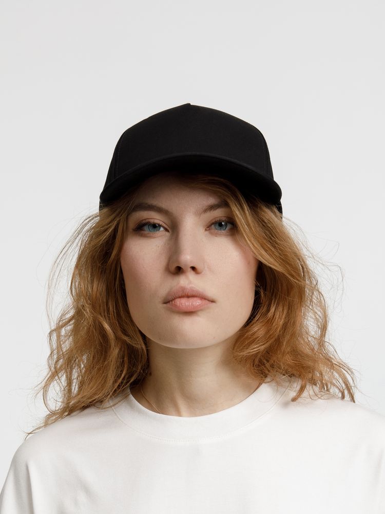 Бейсболка Seguro, черная — изображение 11