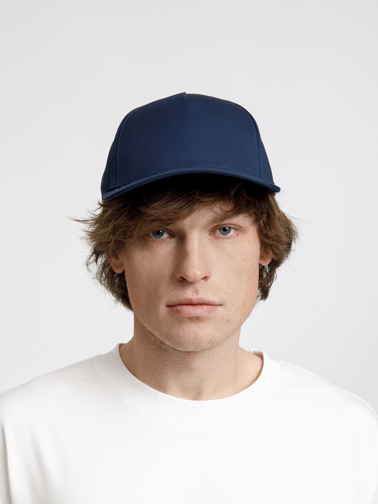 Бейсболка Seguro, темно-синяя — изображение 5