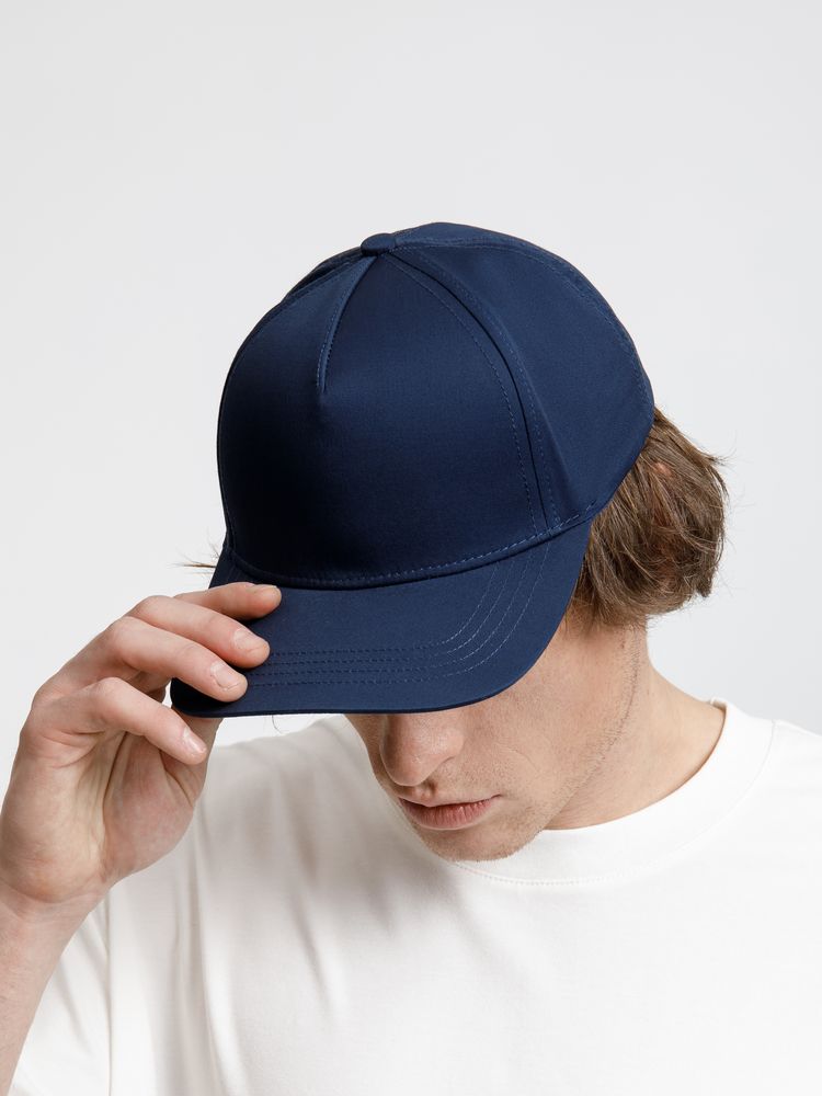 Бейсболка Seguro, темно-синяя — изображение 9