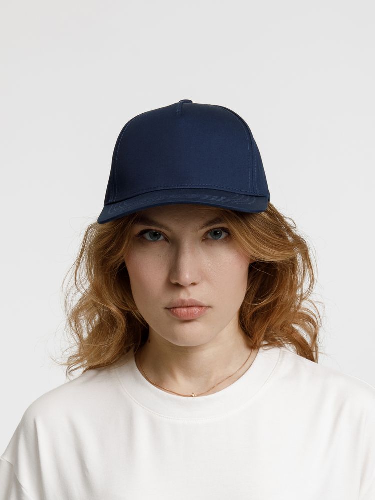 Бейсболка Seguro, темно-синяя — изображение 10