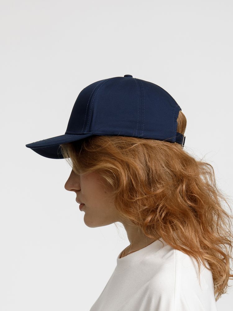 Бейсболка Seguro, темно-синяя — изображение 12